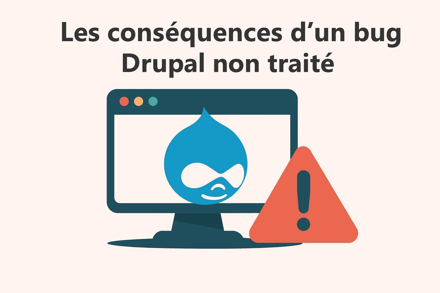 Résultat d'un dépannage Drupal professionnel