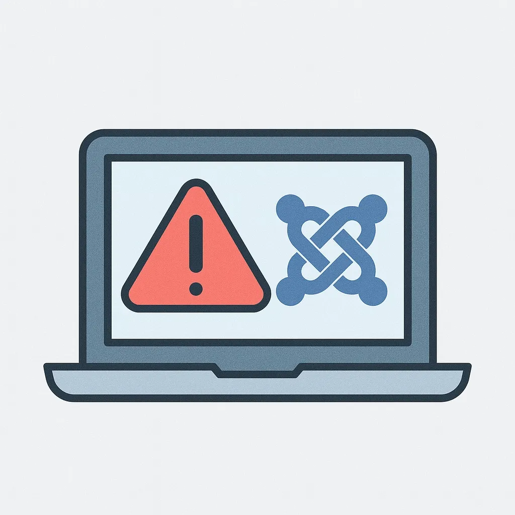 Diagnostic et réparation d'un bug Joomla