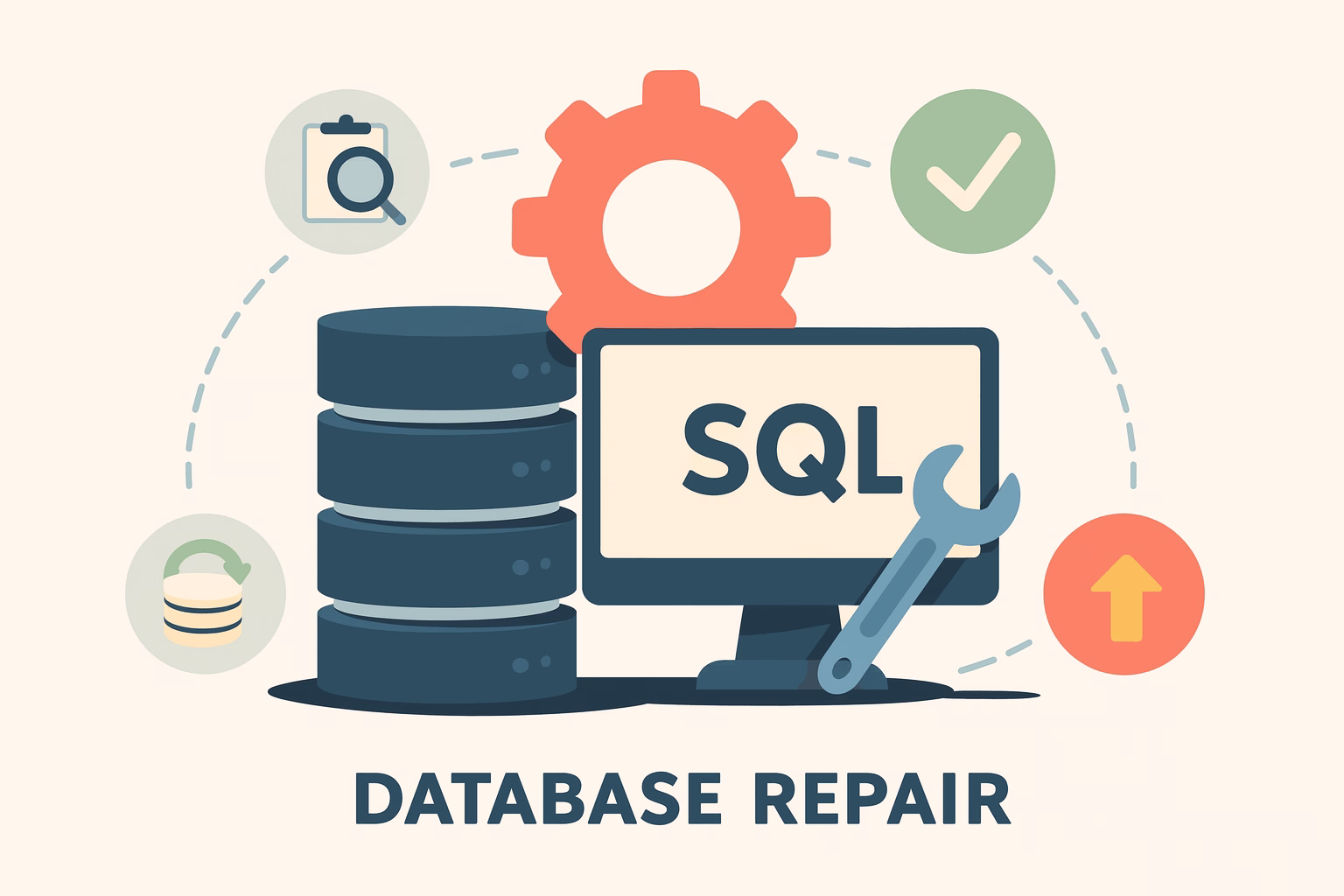 Réparation base de données MySQL