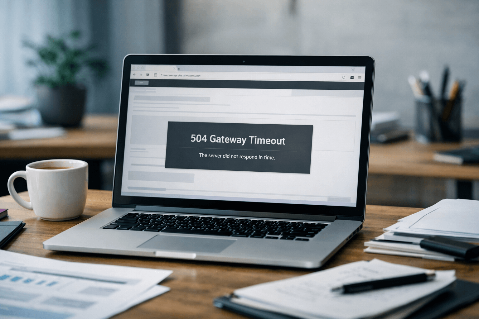 Erreur 504 gateway timeout et résolution