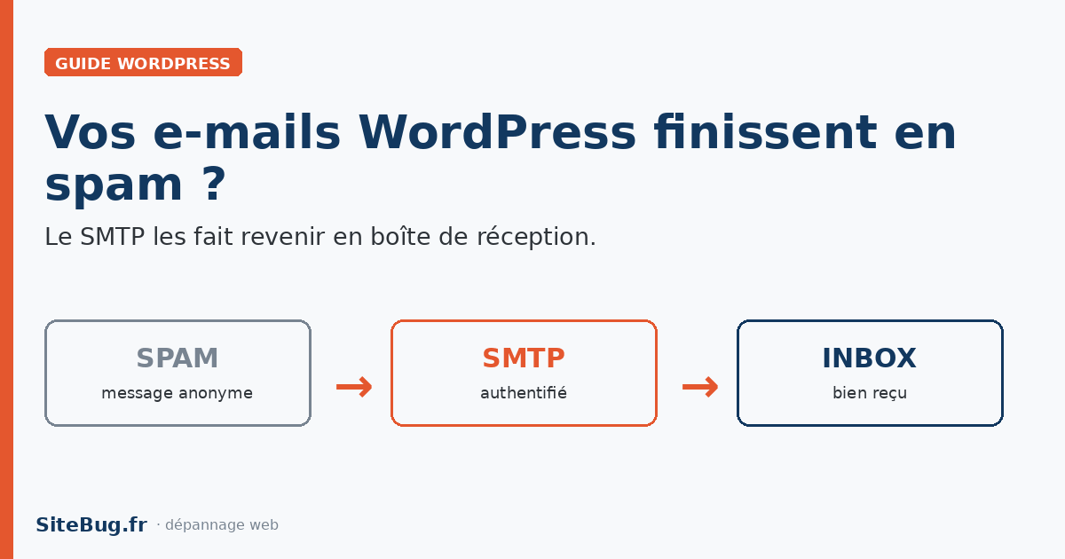 Configurer le SMTP sur WordPress : le guide pour que vos e-mails cessent de partir en spam
