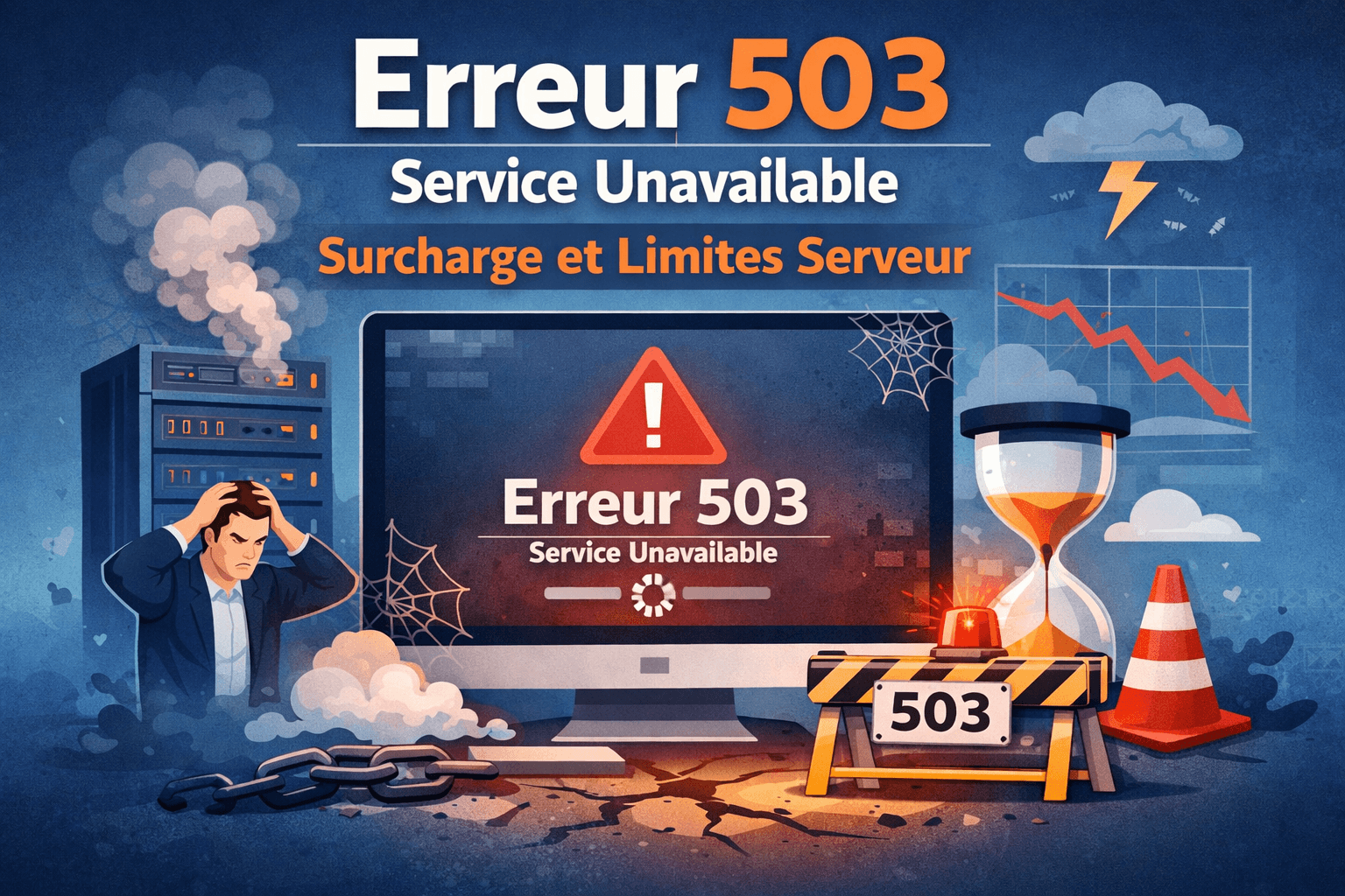 Erreur 503 Service Unavailable : causes et solutions rapides